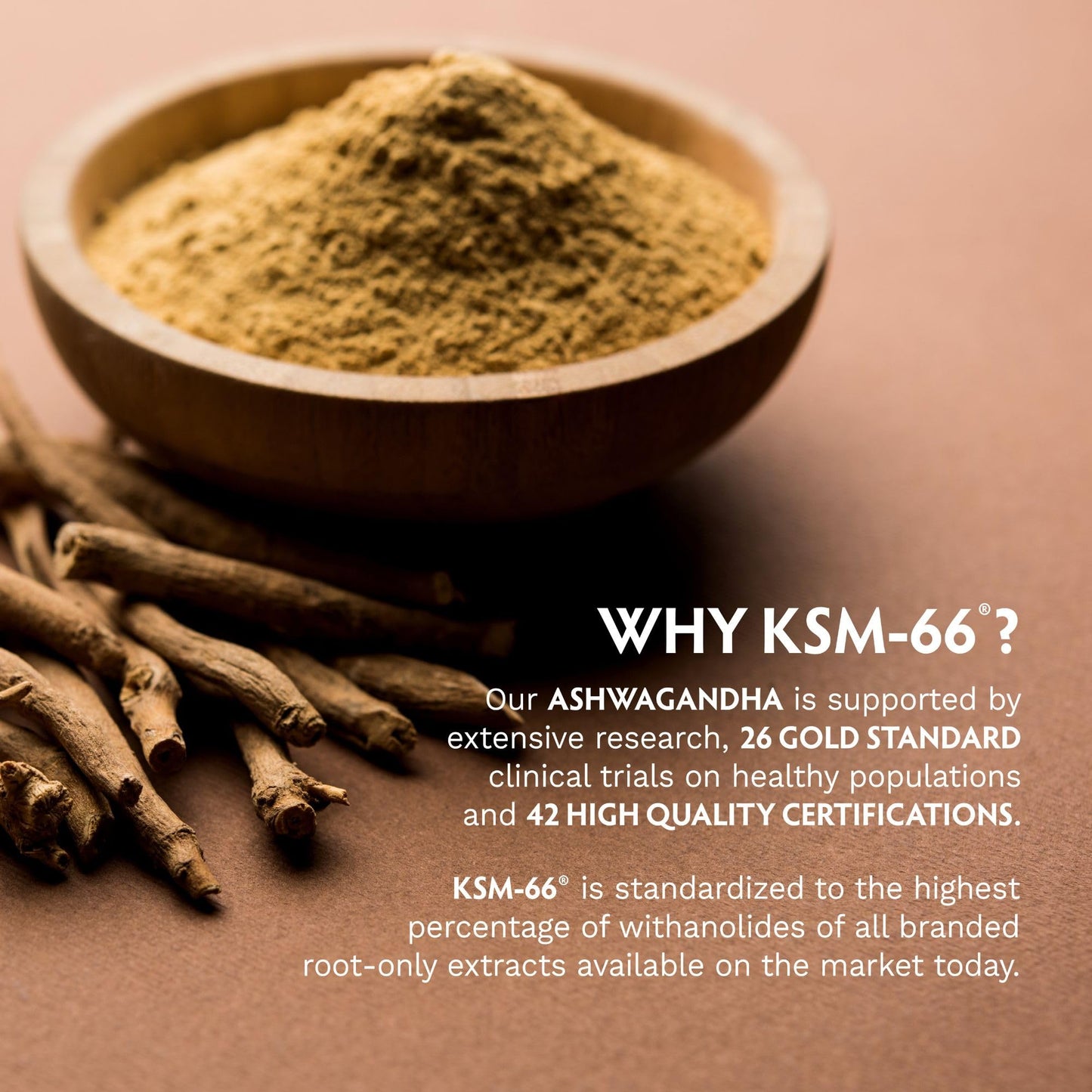 TRIBE ORGANICS KSM-66 Ashwagandha Root Extract Powder Ayurvedic Herb for Mood Support | Increase Energy | Strength - Organic | Natural | Gluten Free | Non GMO | Full-Spectrum - 100g Pouch TRIBE ORGANICSBuy Supplements Australia