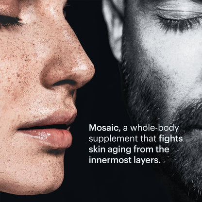 ELYSIUM Mosaic - Hyaluronic Acid Supplement - Clinically Proven - Fights Fine Lines & Skin Aging - Collagen Supplement - 30-Day Supply (Vegan Softgels) ELYSIUMBuy Supplements Australia