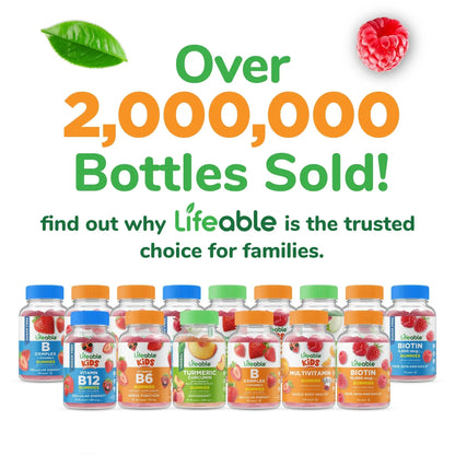 Lifeable Sugar Free Multivitamin for Men Gummies | with Iron and 18 Essential Vitamins and Minerals | Sugar Free Vitamins | 90 Gummies Lifeable