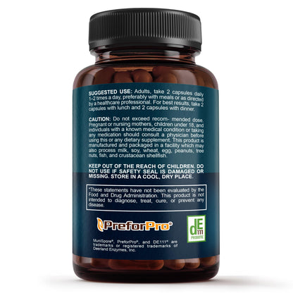 Premium 4-in-1 Probiotic Prebiotic, Postbiotic & Digestive Enzymes for Men & Women – Supports Gut, Digestion & Immunity –Complete Gut Health with Pre, Post Sunergetic canada supplements