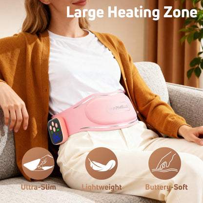 Heating Pad for Period Cramps, Portable Heating Pad for Back - Instant Soothing Menstrual Cramp Relief, Cordless Heating Pads Rechargeable with 5000mAh Battery, 6 Heat Settings, 10-99 Mins Timer WARMELLEBuy Supplements Australia