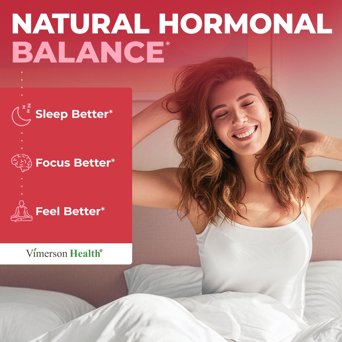 Hormone Harmony for Women with Black Cohosh, Dong Quai & Red Clover – Natural Hormone Balance for Women of All Ages – Supports PMS, Menopause & Mood – Women’s Hormone Balance Supplement – 60 Capsules Vimerson HealthBuy Supplements Australia