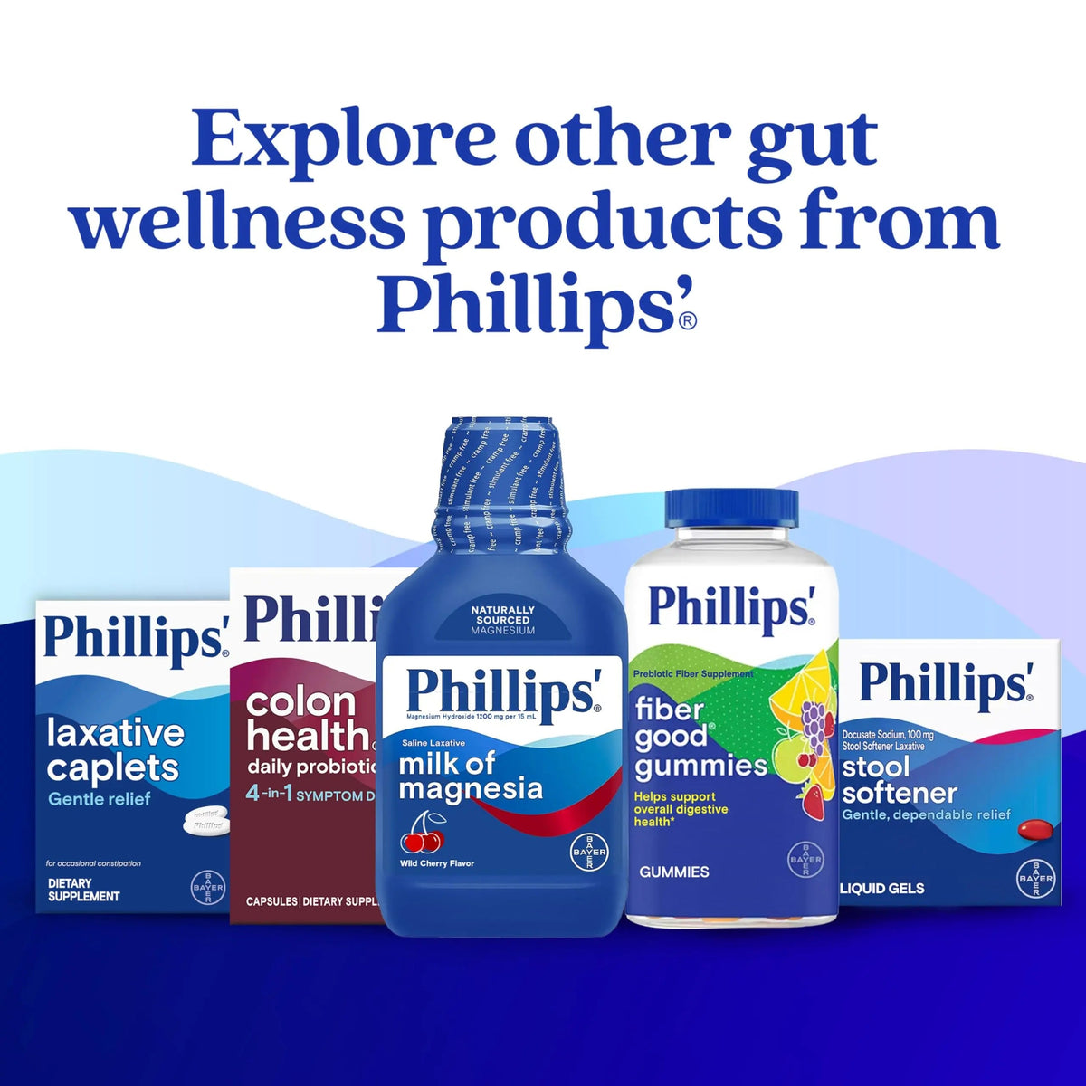 Phillips' Colon Health Daily Probiotic Capsules, 4-in-1 Symptom Defense to help defend against Occasional Gas, Bloating, Constipation, and Diarrhea, Daily Supplement, 60 Count Phillips'Buy Supplements Australia