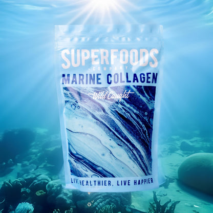 Superfoods Company - Hydrolysed Marine Collagen, Boosts Hair and Skin Health, Unflavoured Superfoods CompanyBuy Supplements Australia