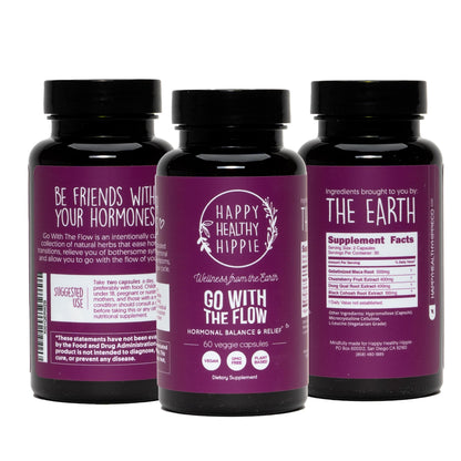 Hormone Balance for Women – PMS Support Supplement, Menopause & Perimenopause | Bloating Relief, Menstrual Cramp, Mood, PMDD | Chasteberry Supplements, Black Cohosh, Dong Quai | Vegan, Non-GMO, 60 Ct Happy Healthy HippieBuy Supplements Australia