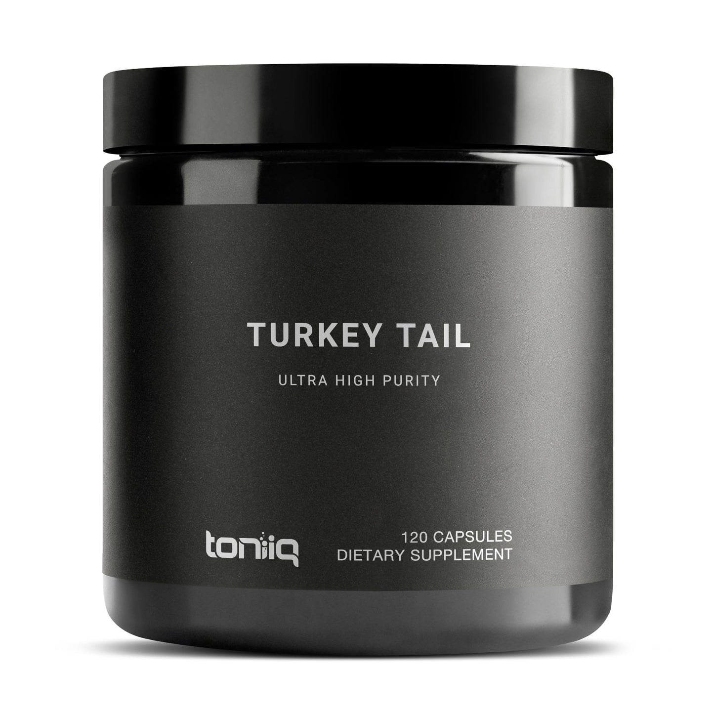 Toniiq Turkey Tail Mushroom Capsules - Ultra High Potency with 20% Beta Glucans - Highly Concentrated - Third-Party Lab Tested - 120 Capsules Toniiq buy supplements Au