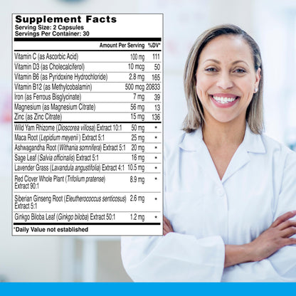 Health & Her Perimenopause & Mind+ - Multi-Nutrient and Cognitive Function Support Bundle (1-Month Supply) Health and HerBuy Supplements Australia