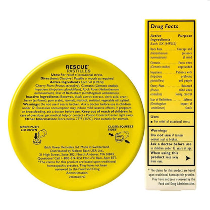 Bach RESCUE PASTILLES, Cranberry Flavor, 35 Count, and Bach 20mL Dropper, Natural Stress Relief, Homeopathic Flower Remedy, Vegetarian, Gluten and Sugar-Free, 35 Count Bach buy supplements Au