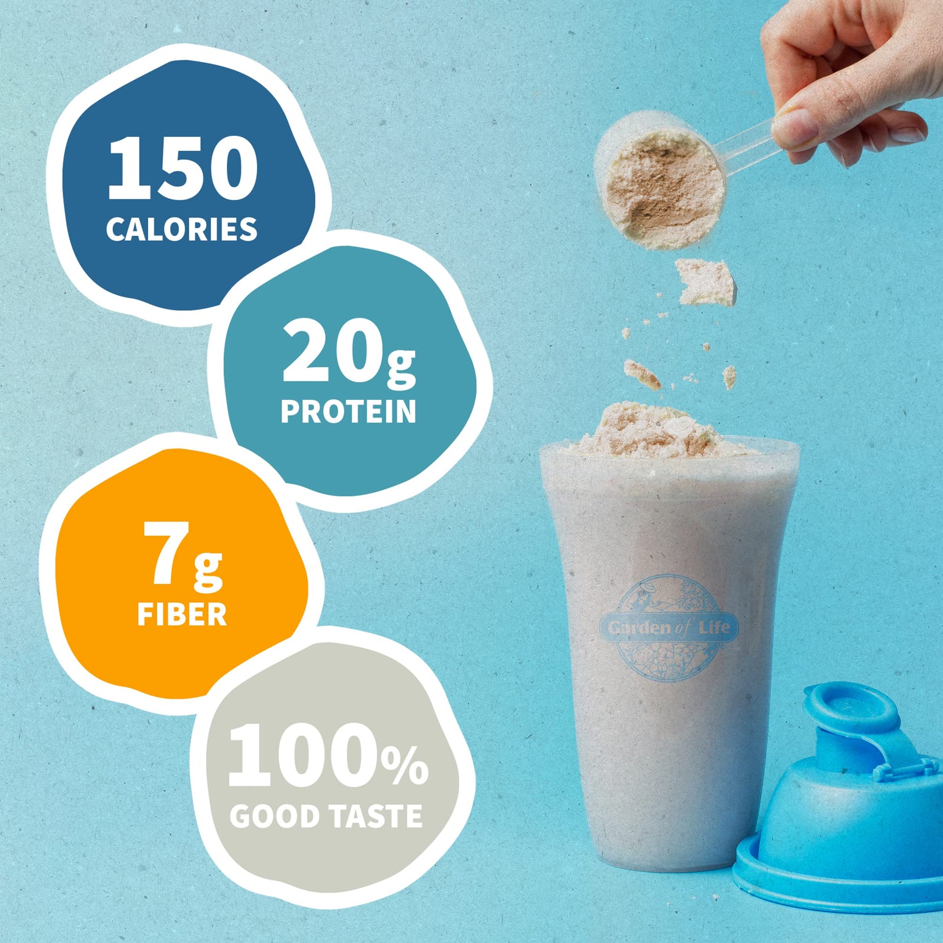 Garden of Life Vegan Protein Powder - Raw Organic Meal Replacement