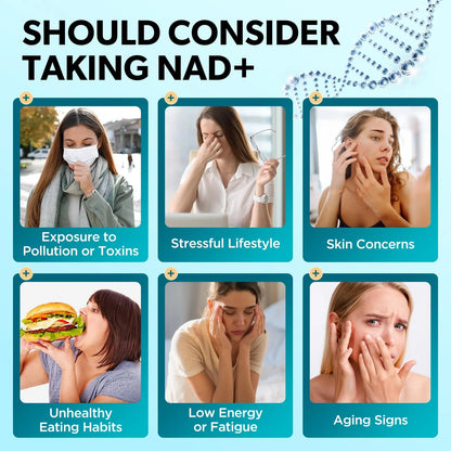 GZ HAOYUAN NAD Liquid Supplement for Women, Liposomal NAD+ Drops 1200MG with NAD Plus Resveratrol, Tmg, Quercetin, Anti-Aging, Cell Regeneration, Energy & Metabolism Support, Pineapple Flavor GZ HAOYUANBuy Supplements Australia