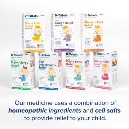 Dr. Talbot's Infant Daily Allergy Relief Liquid Medicine, Naturally Inspired for Babies, Includes Syringe, Grape Juice Flavor, Purple, 4 Fl Oz Dr. Talbot's buy supplements Au
