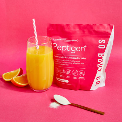 SoBodyCo Premium Collagen Supplement, Unique 5 Types of Collagen Powder, 300000mg, Collagen Peptides, Collagen So Body CoBuy Supplements Australia