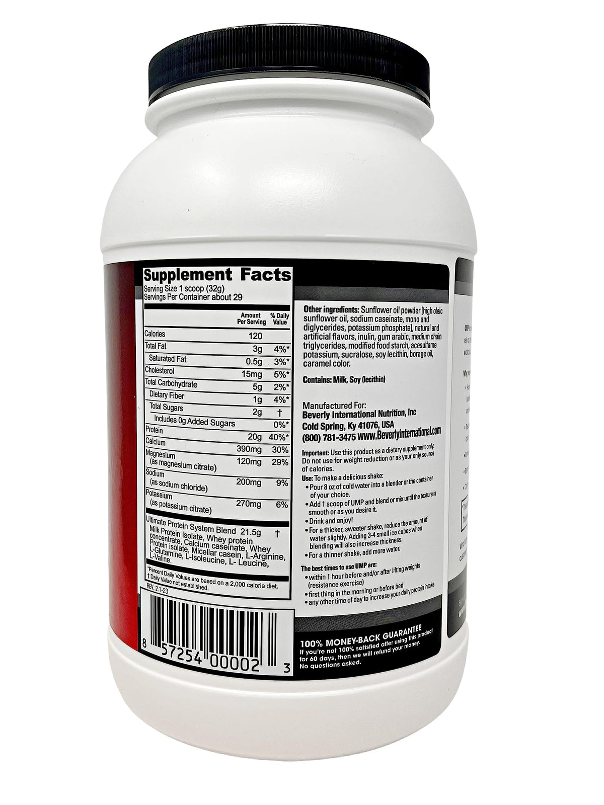 Beverly International UMP Protein Powder, Graham Cracker. Unique Whey-Casein Ratio Beverly InternationalBuy Supplements Australia