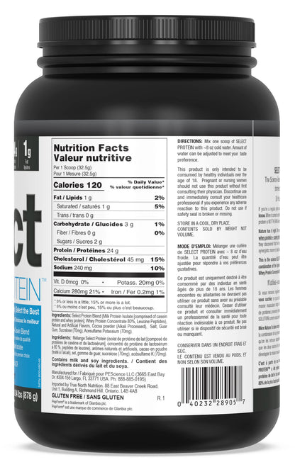 Select Protein Chocolate Mint Cookie 27 PEScienceBuy Supplements Australia