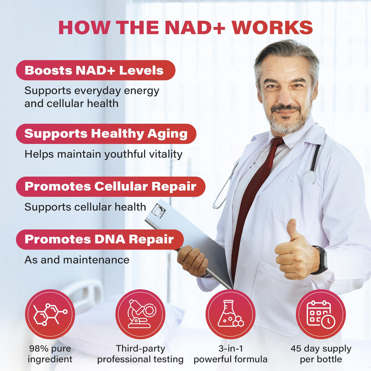 NAD+ 1000mg Liquid Packets Supplement - Premium Nicotinamide Riboside & Resveratrol for Cellular Energy,Advanced NAD Booster for Men & Women (90 Pocket) zoooneBuy Supplements Australia