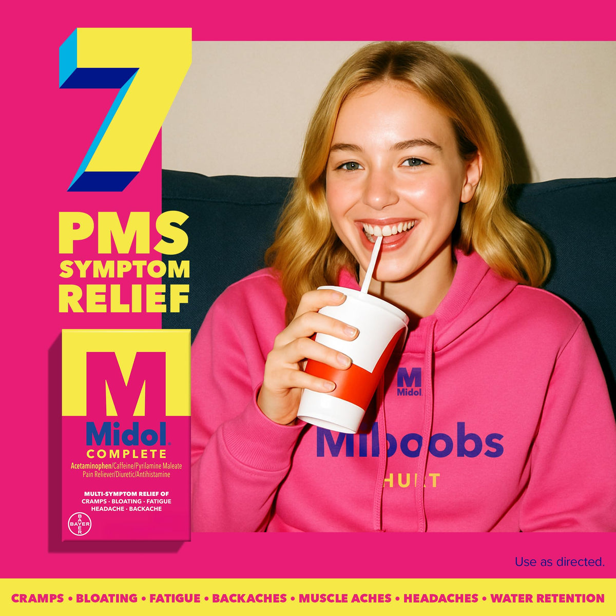 Midol Complete Menstrual Pain Relief Caplets, 40 Count - Provides Cramp, Headache, and Bloating Relief MidolBuy Supplements Australia