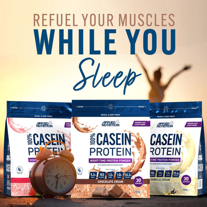 Applied Nutrition Casein Protein Powder - Micellar Casein Supplement, Slow Release Protein Applied NutritionBuy Supplements Australia