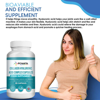 Homacia’s Collagen Capsules | Marine Collagen with Hyaluronic Acid | Pure Collagen Supplements for Women HOMACIA Quality That You loveBuy Supplements Australia