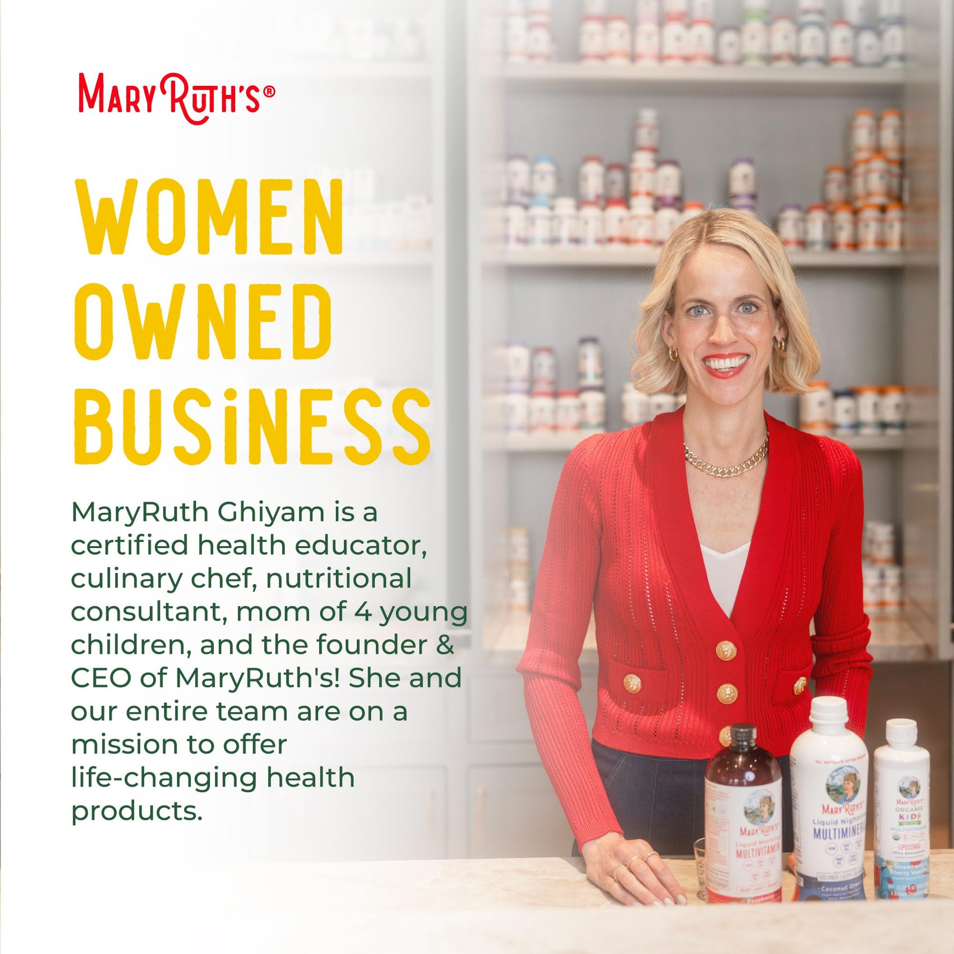 MaryRuth Organics Liquid Nighttime Multimineral | NO Melatonin | Magnesium Citrate | Calcium | Zinc | Vitamin D3| Available in 4 Flavors | Vegan | Sugar Free | Gluten Free | 32 Oz MARYRUTH'SBuy Supplements Australia