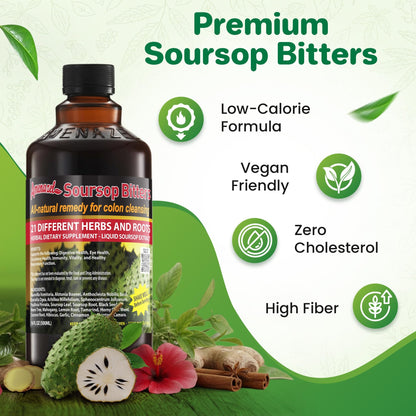 Amenazel Organic Soursop Bitters, 16 fl oz