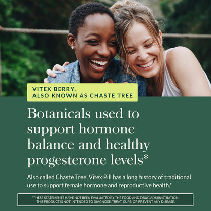Gaia Herbs Vitex Berry - Vitex Traditionally Used to Support Hormone Balance for Women & a Healthy Menstrual Cycle* - 60 Vegan Liquid Phyto-Caps (30 Servings) Gaia HerbsBuy Supplements Australia