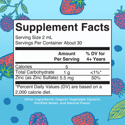MaryRuth Organics Zinc Supplement for Immune Support, Immune Support Supplement for Kids, Ages 4-13, Zinc Sulfate, Vegan, USDA Organic, Glycerin Based, 2 Fl Oz MARYRUTH'SBuy Supplements Australia