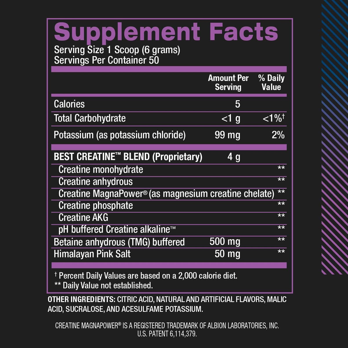 BPI Sports Best Creatine - Creatine Monohydrate Powder for Men & Women, Himalayan Salt - Strength, Pump, Endurance, Muscle Growth, Muscle Definition - No Bloat - Snow Cone - 50 servings - 10.58 Oz BPI SportsBuy Supplements Australia