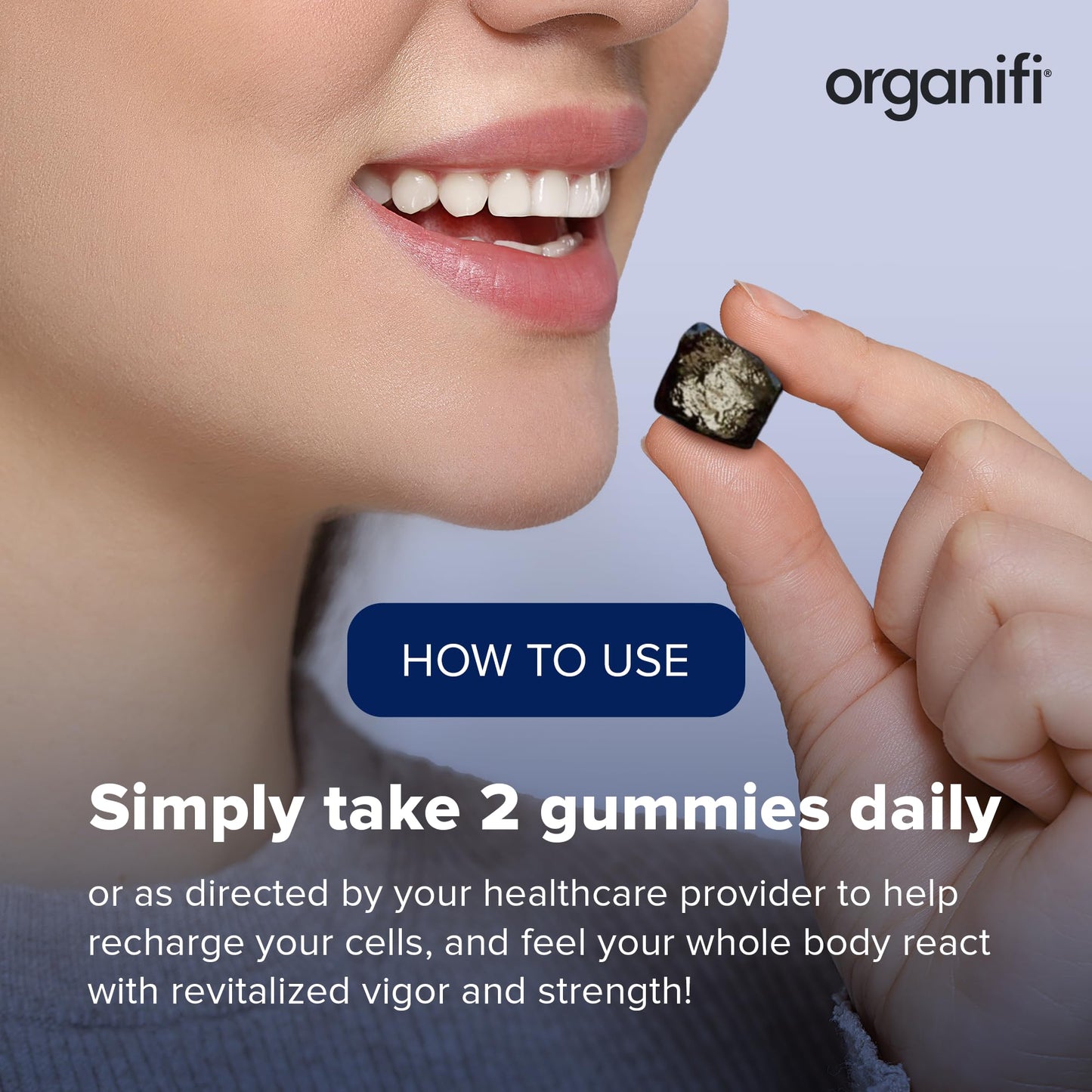 Organifi - Shilajit Gummies - Supports Natural Energy and Strength - Vanilla Cinnamon OrganifiBuy Supplements Australia