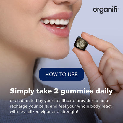 Organifi - Shilajit Gummies - Supports Natural Energy and Strength - Vanilla Cinnamon OrganifiBuy Supplements Australia
