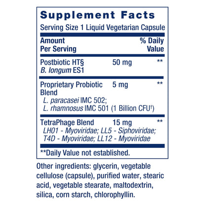Life Extension FLORASSIST® Probiotic GI with Phage Technology, Digestive Health Supplement, microbiome Balance, Gut Health, Gluten Free, Vegetarian, 30 Capsules Life ExtensionBuy Supplements Australia