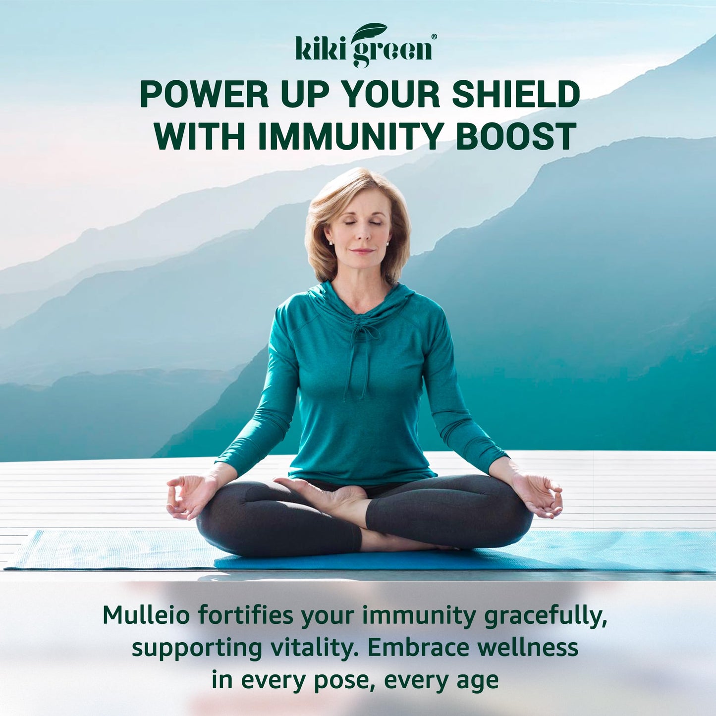 KIKI Green MULLEIO Lung Health Capsules: Herbal Supplement for Lung Cleanse, Better KIKI GreenBuy Supplements Australia
