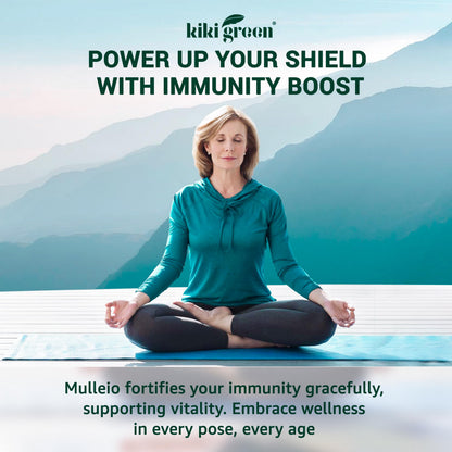 KIKI Green MULLEIO Lung Health Capsules: Herbal Supplement for Lung Cleanse, Better KIKI GreenBuy Supplements Australia