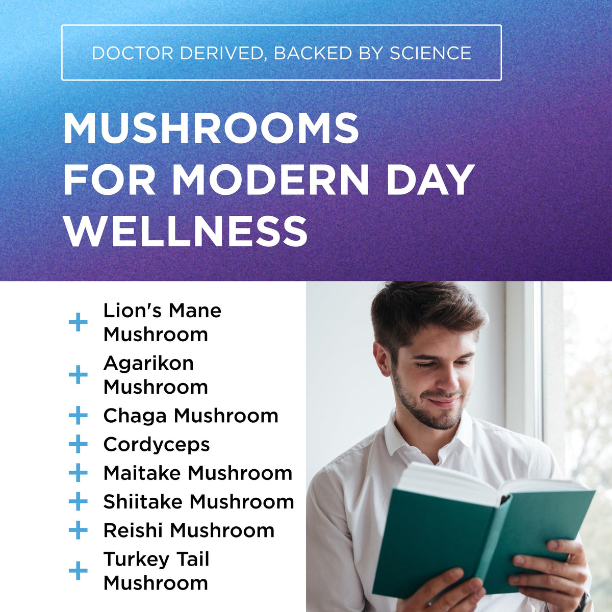 DR. EMIL NUTRITION 10 Mushroom Supplement for Mental Clarity, Focus & Immune Support - Functional Mushroom Nootropic Supplement with Lions Mane Extract, Cordyceps, Turkey Tail & More DR. EMIL NUTRITIONBuy Supplements Australia