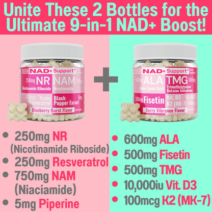 SHIZAM Nicotinamide Riboside NR NAM Resveratrol Gummies, 1000mg NAD+ NAD + Plus Nrf2 Activator Booster w Pure Niacinamide Vitamins B3 Capsules Pills Powder Supplements Alt NDA Regenerator 500mg SHIZAMBuy Supplements Australia