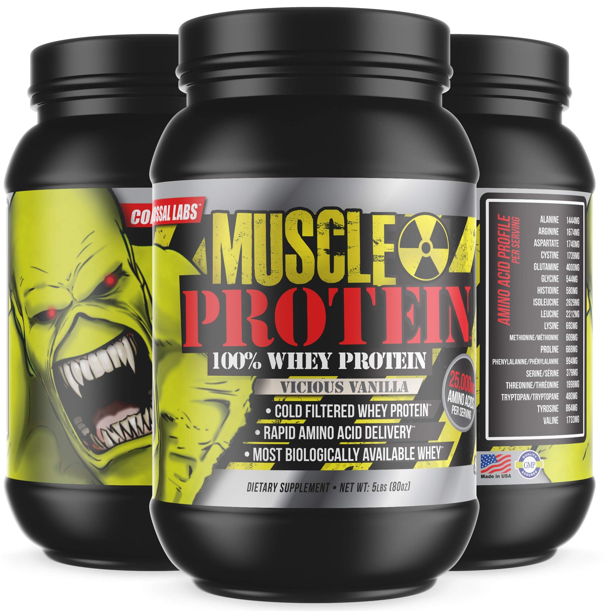 COLOSSAL LABS Whey Protein Powder [15 lbs/Pack of 1]– Chocolate Protein, Cold Filtered COLOSSAL LABSBuy Supplements Australia