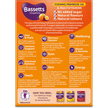 Bassetts Vitamins 12-18 EPO Orange & Passion Fruit 30's, 94.2 g, Orange and passionfruit Bassetts VitaminsBuy Supplements Australia