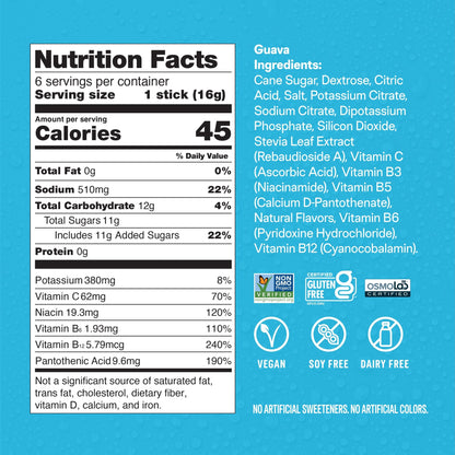 Liquid I.V.® Hydration Multiplier - Guava | Electrolyte Powder Drink Mix | 1 Pack (16 Servings) Liquid I.V.Buy Supplements Australia