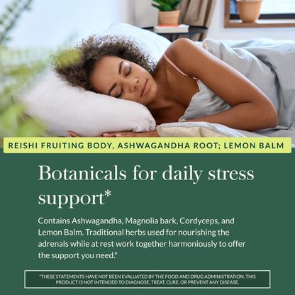 Gaia Herbs Adrenal Health Nightly Restore - Herbal Supplement with Ashwagandha, Magnolia Bark, Cordyceps, Lemon Balm & More* - 60 Vegan Liquid Phyto-Caps (30 Servings) Gaia HerbsBuy Supplements Australia