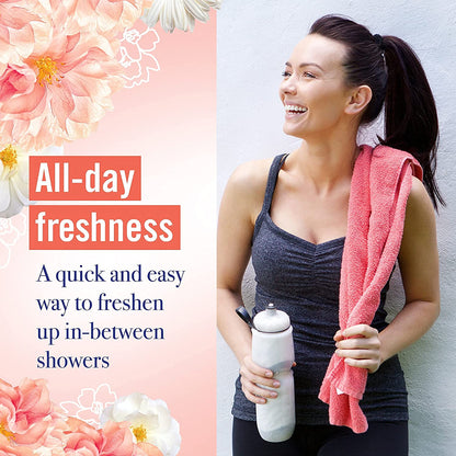 Vagisil Feminine Dry Wash Deodorant Spray for Women, Gynecologist Tested, On The Go Hygiene VagisilBuy Supplements Australia
