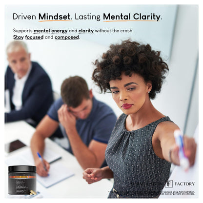 Formulation Factory Nootropic Brain Supplement - Boss Mode Focus & Memory Complex with Lion's Mane, Alpha GPC & Bacopa - Cognitive Support - 120 Capsules, 2 Month Supply Formulation FactoryBuy Supplements Australia