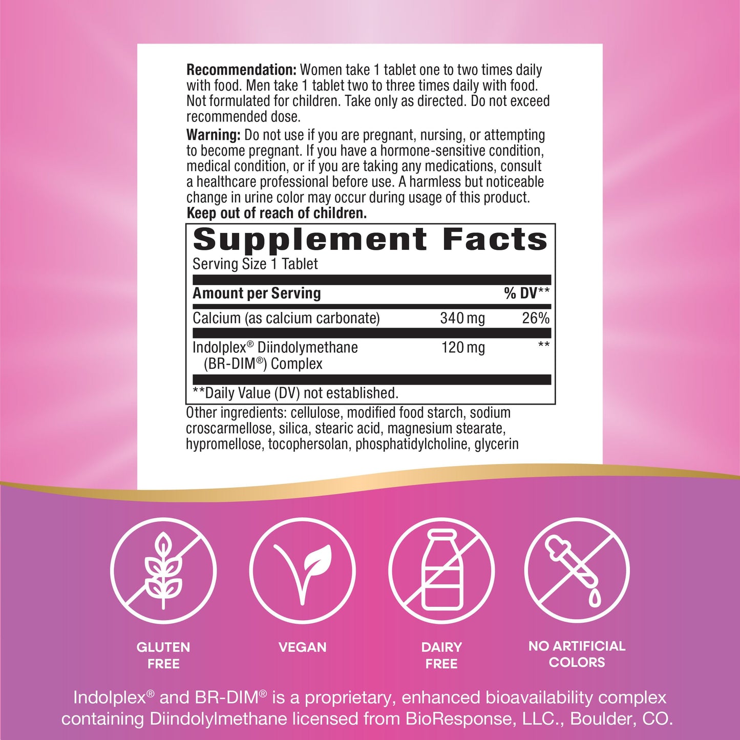 Nature's Way Estrobalance, Absorbable BR-DIM, Supports Healthy Estrogen Metabolism*, Vegan, Gluten Free, 60 Tablets (Packaging May Vary) Nature's WayBuy Supplements Australia