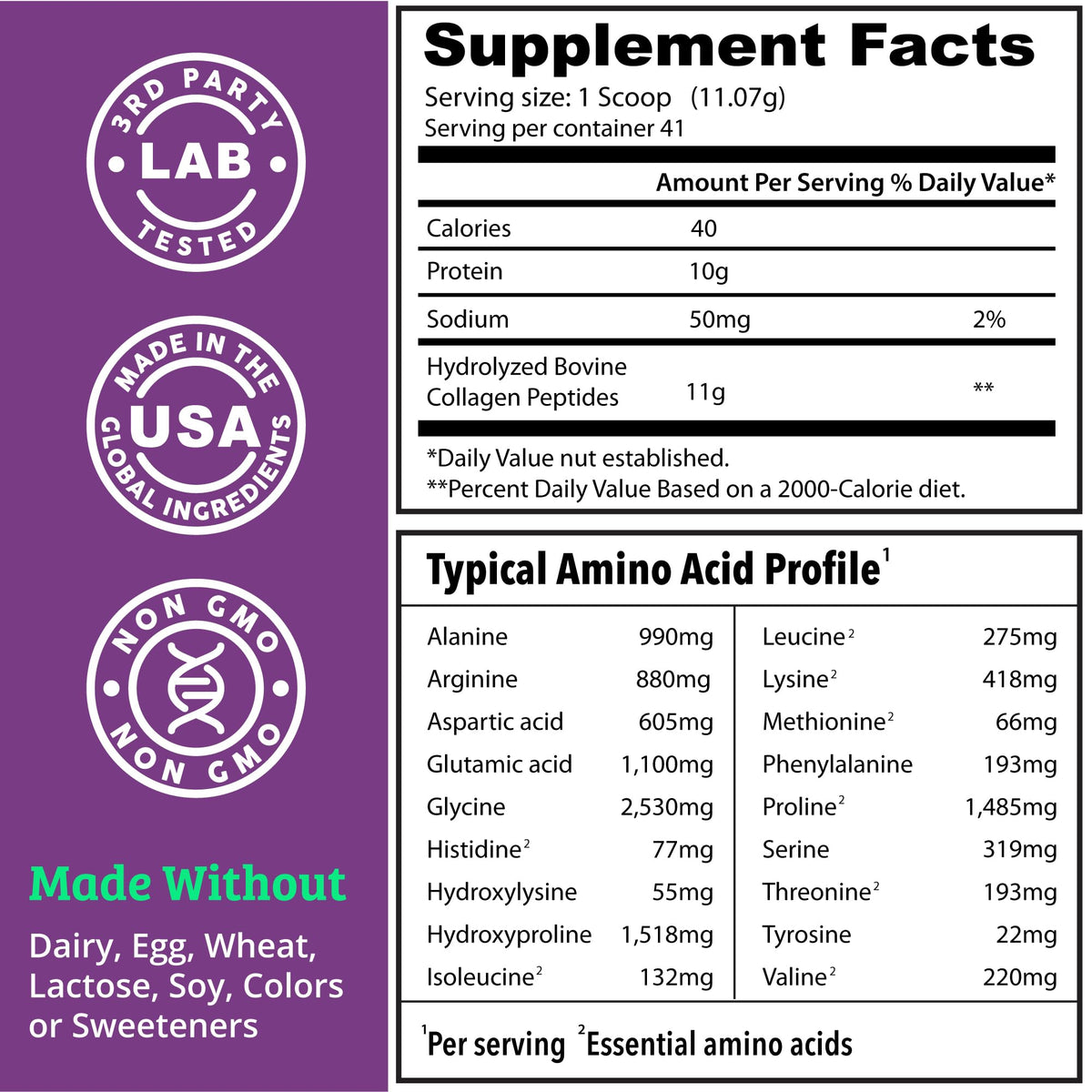 Collagen Protein Powder. Grass Fed Collagen Powder for Women & Men. Hydrolyzed Dr. MatthewBuy Supplements Australia