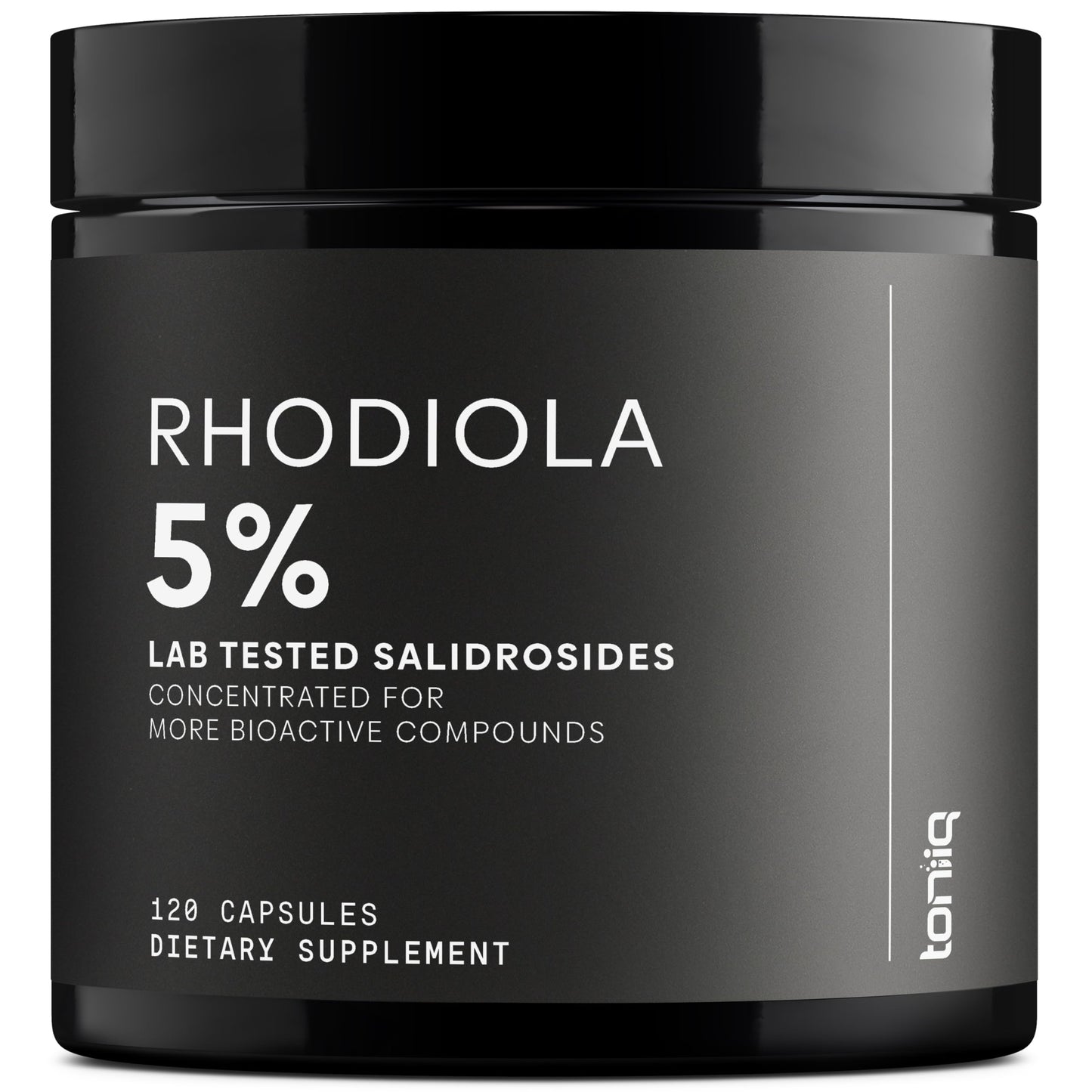 Toniiq Triple-Strength 600mg Rhodiola Rosea - 120 Capsules - 5% Salidroside Concentrated Extract - Highly Purified and Bioavailable Toniiq buy supplements Au