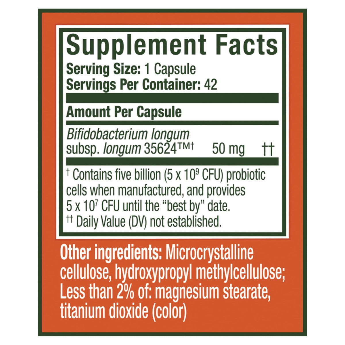Align Probiotic, Extra Strength, Probiotics for Women and Men, Probiotics for Men, Probiotic Capsules have 5X CFUs, 42 Capsules AlignBuy Supplements Australia