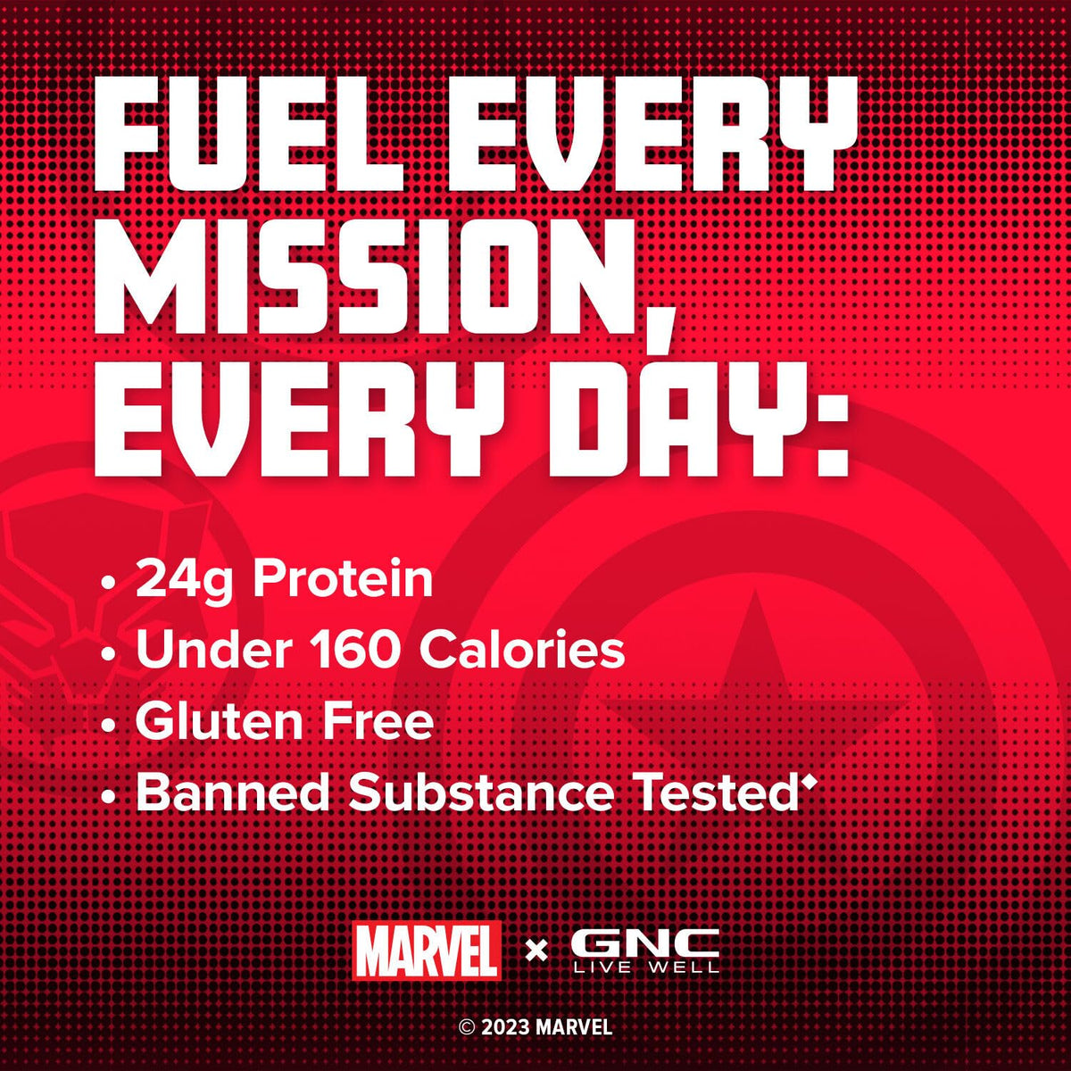GNC Pro Performance 100% Whey - Marvel: High-Flying S'Mores - 25 Servings GNCBuy Supplements Australia