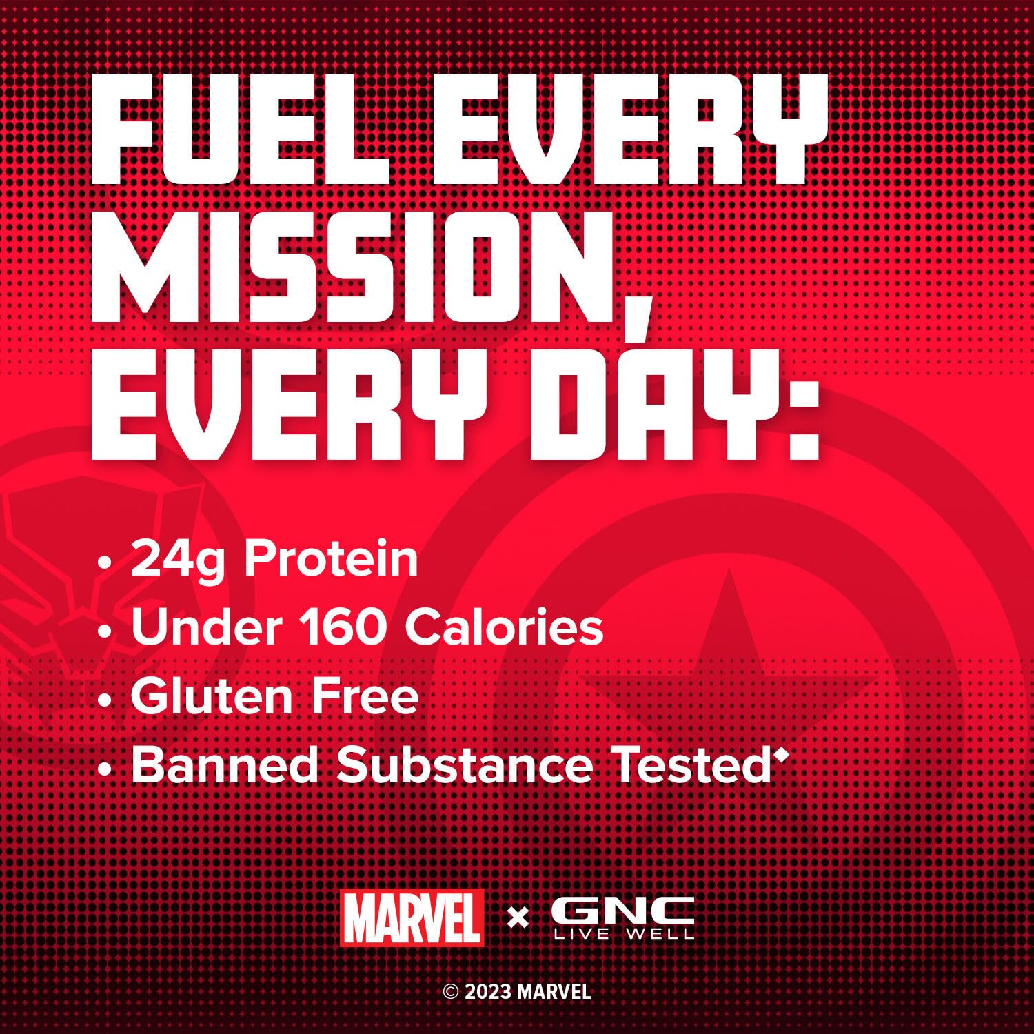 GNC Pro Performance 100% Whey - Marvel: High-Flying S'Mores - 25 Servings GNCBuy Supplements Australia