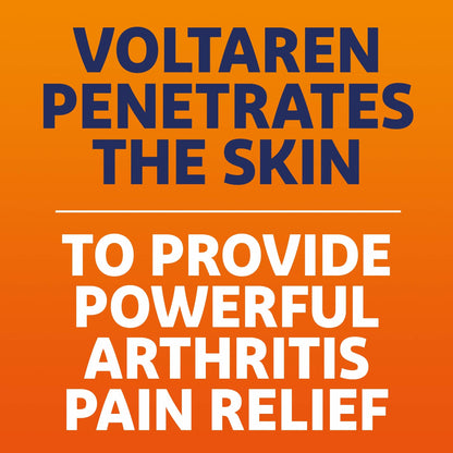 Voltaren Arthritis Pain Gel for Powerful Topical Arthritis Pain Relief with Diclofenac, No Prescription Needed - 1.7 oz/50 g Tube Voltaren buy supplements Au