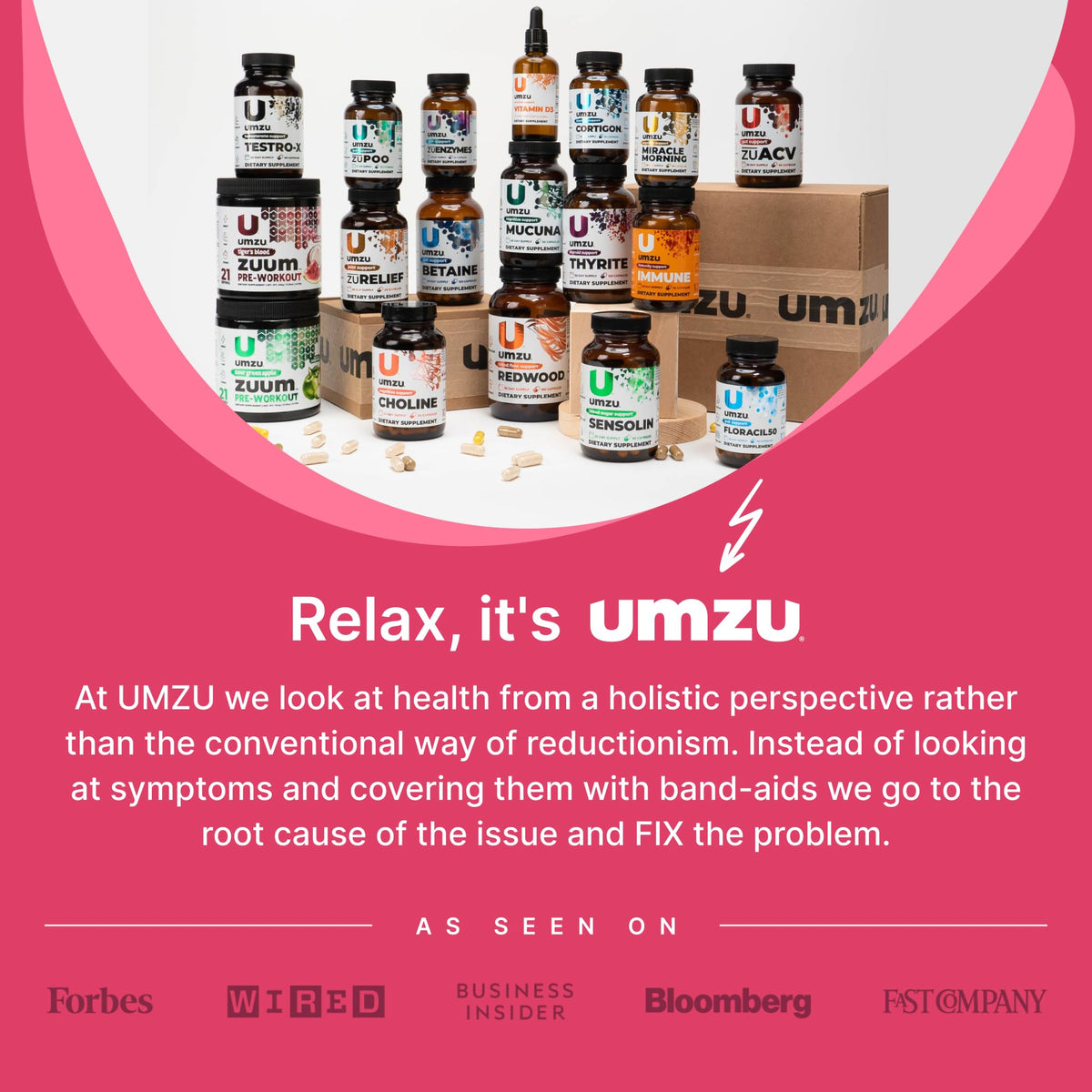 UMZU Daily B, 30 Day Supply – Complete Vitamin B Complex Supplement Blend with B1, B2, B3, B5, B6, B7, B9 & B12 Plus Folic Acid & Biotin – Supports Energy, Focus, Mood,