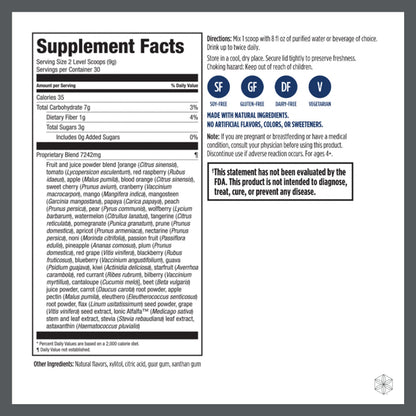 Isagenix Fruits - Phytonutrient & Superfruits Drink Mix - Health Support Supplement IsagenixBuy Supplements Australia