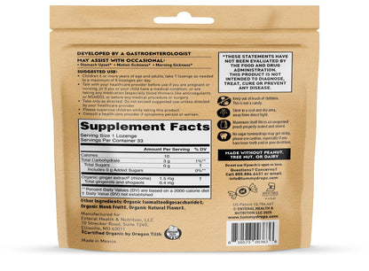 Tummydrops, No Sugar Sweet Blackberry Ginger Flavor, Gluten Free & Vegan, 33 Individually Wrapped Organic Ginger Lozenges Made with Organic Monkfruit tummy drops buy supplements Au